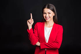 年轻有魅力的女商人图片