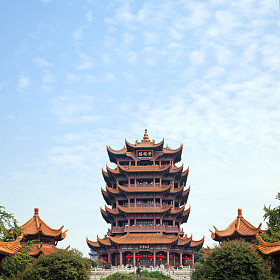 黄鹤塔武汉中国图片