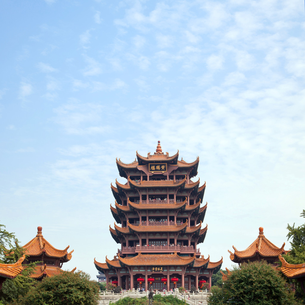 黄鹤塔武汉中国图片