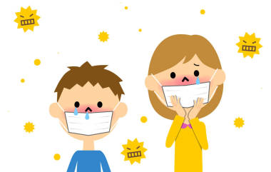 干草發(fā)燒的孩子