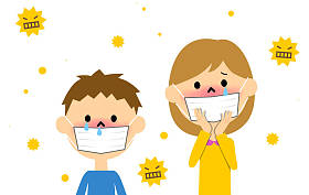 干草发烧的孩子