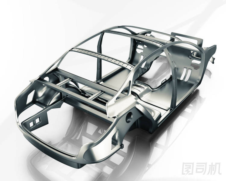 車架分離。3d 圖照片