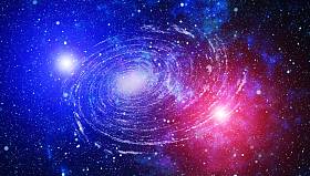 繁星的外层空间背景纹理照片