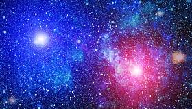 繁星的外层空间背景纹理