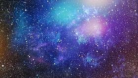 繁星的外层空间背景纹理图片