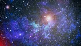 繁星的外层空间背景纹理照片