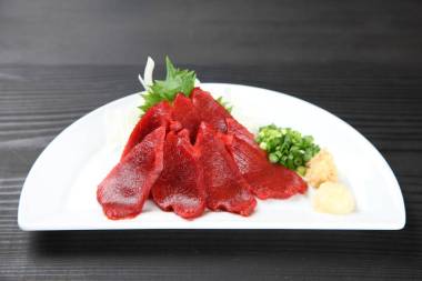 馬肉刺身照片