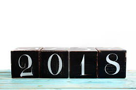 新的一年 2018年块