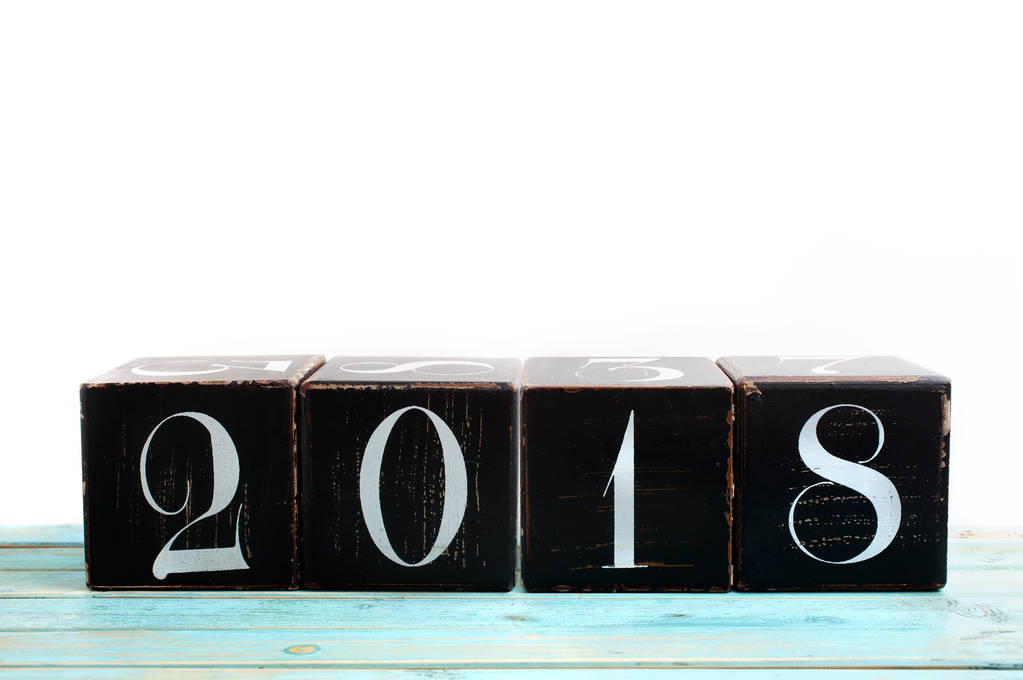 新的一年 2018年块