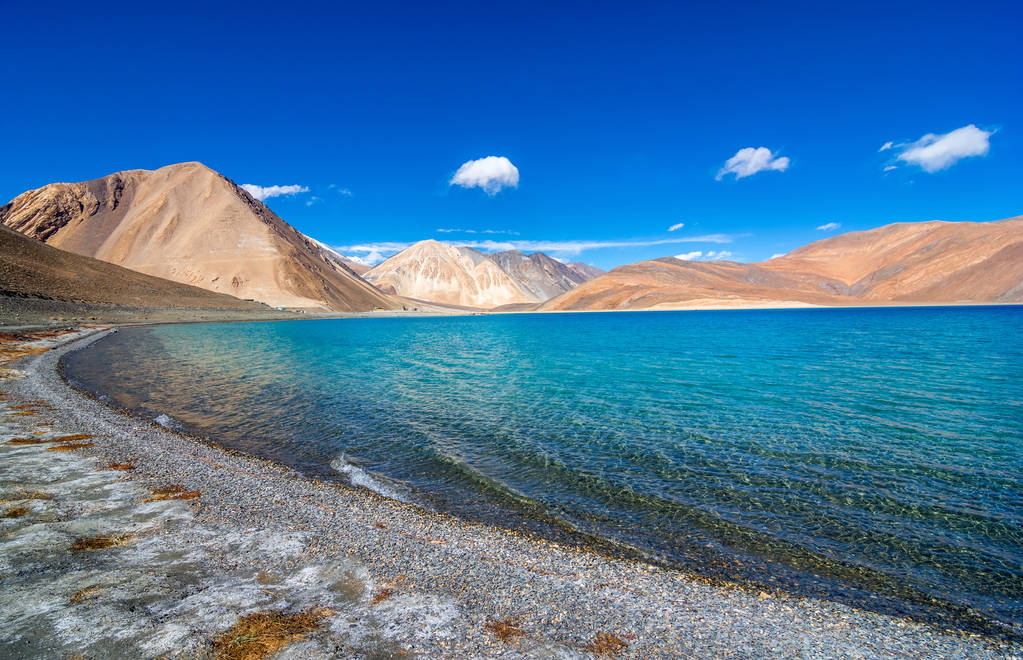 风景秀丽的班公湖这个湖 图片