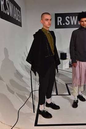 在纽约时装周期间的 R Swiader 演示文稿
