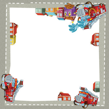 用快樂汽車藝術(shù)卡通框架