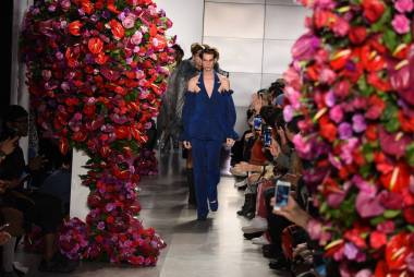 模型走 Palomo 西班牙集合在跑道