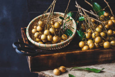 新鮮龍眼果實(shí)圖片