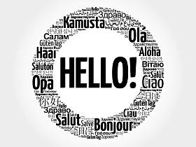 你好词云在不同的世界的语