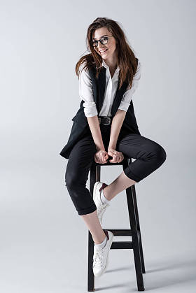 时尚时髦女人图片