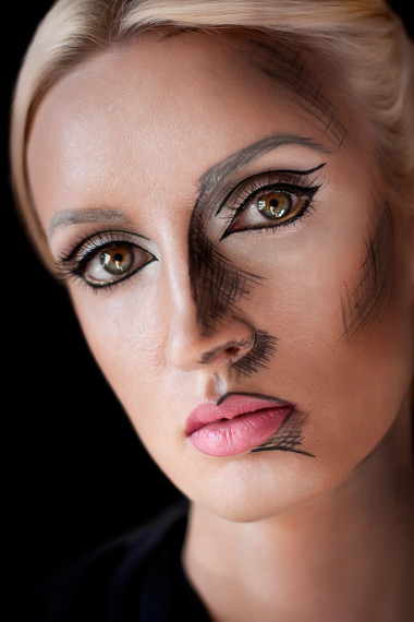 时尚女人肖像图片