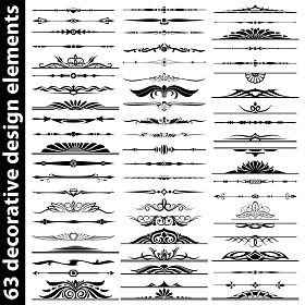 装饰设计元素集图片