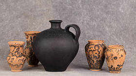 手工制作的装饰陶瓷图片