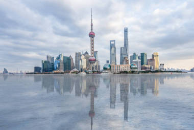 上海天际线全景