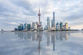 上海天际线全景