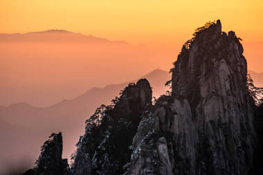 安徽省黃山市山.圖片