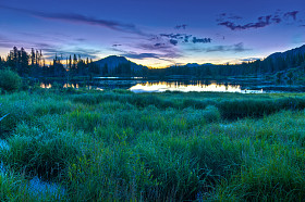 离子湖科罗拉多-日出