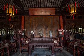 苏州古典园林花园建设照片