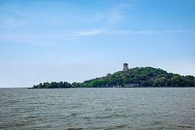 无锡太湖鼋头渚太湖美分岛图片