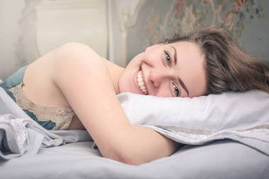 這位性格開朗的女士