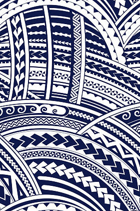 毛利人风格装饰照片