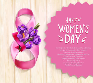 妇女一天卡设计图片