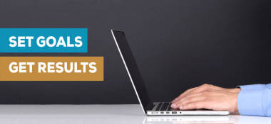 设定的目标得到结果概念图片