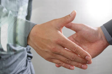 會議 concept.photo 商人冰冷的業(yè)務(wù)伙伴關(guān)系