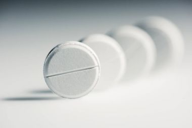 圓形白色片圖片