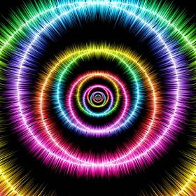 螺旋声波背景.图片