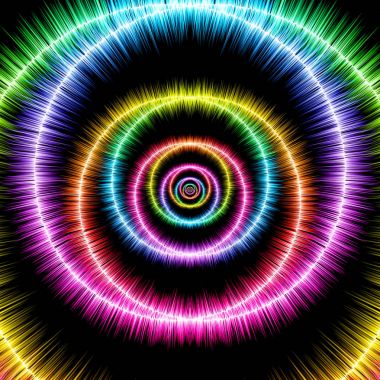 螺旋声波背景.图片