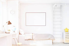 儿童房表，定了调子的特写图片