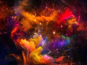 虚拟的星际云图片