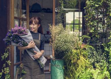 植物學家店的女老板圖片