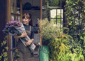 植物学家店的女老板图片