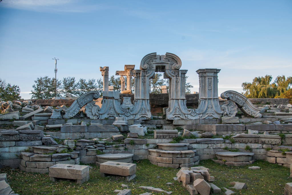 北京皇家宫殿圆明园