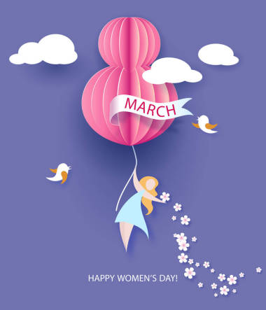 8 3 月妇女节卡