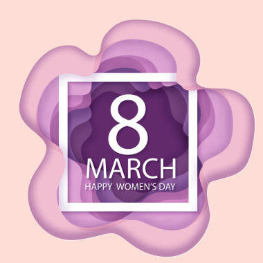 婦女節(jié)快樂。本文花假日背景