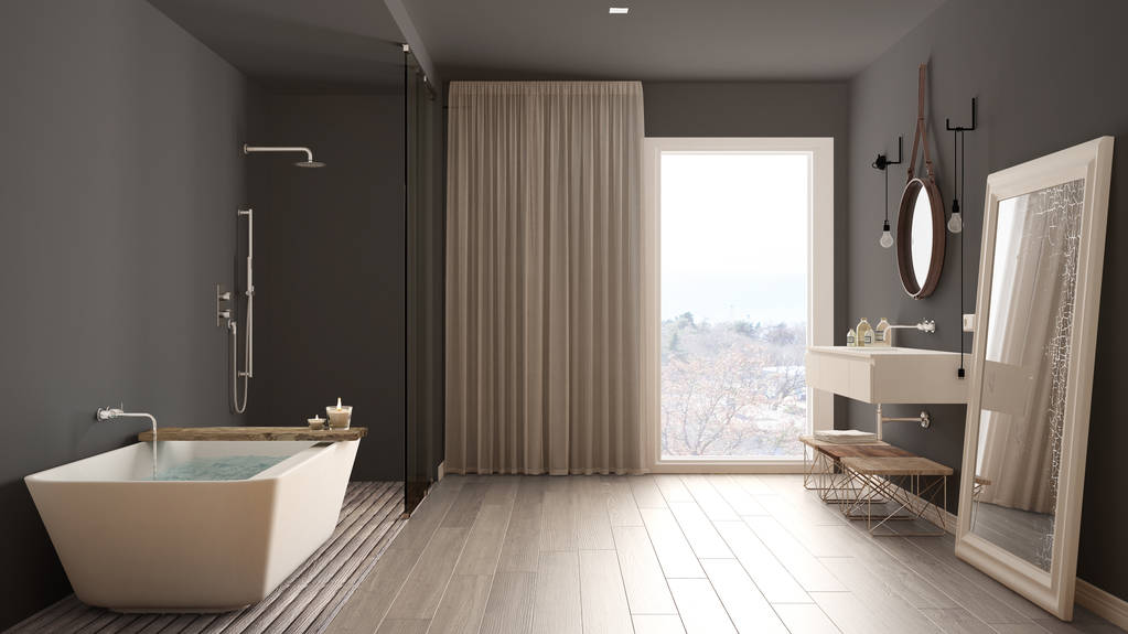 经典卫浴,现代简约的室内设计 经典卫浴,现代简约的室内设计