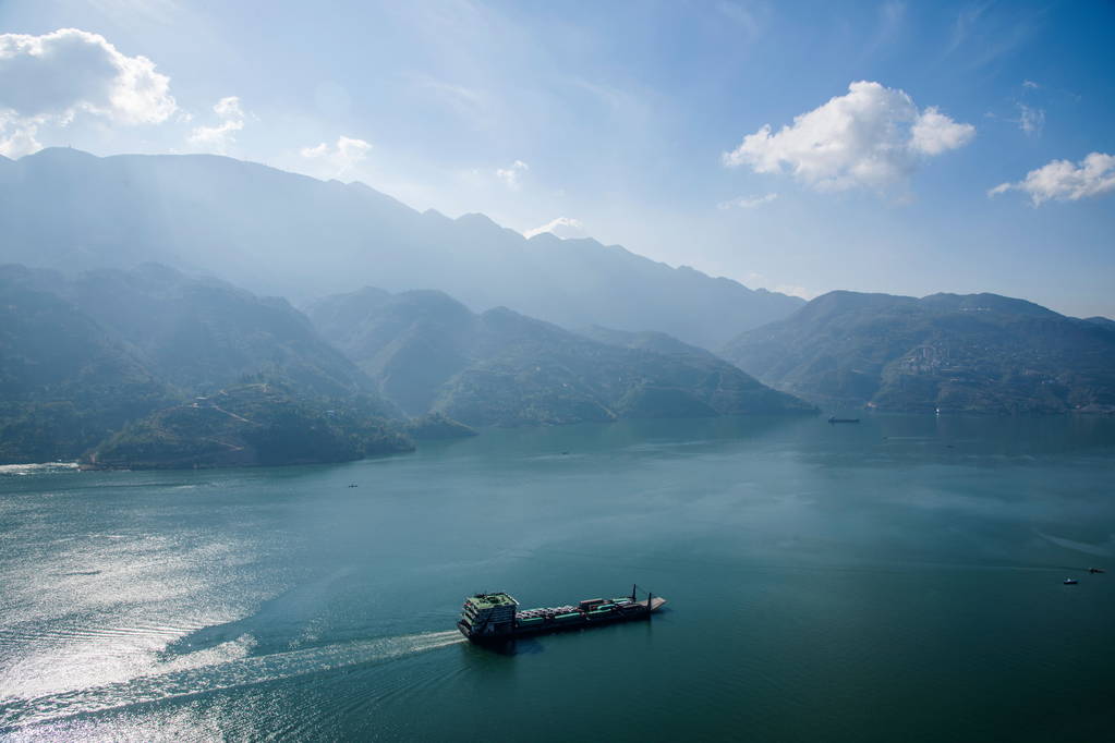 长江三峡奉节三江水域图片 长江三峡奉节三江水域图片