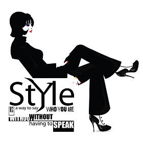 与时尚女人时尚报价.图片