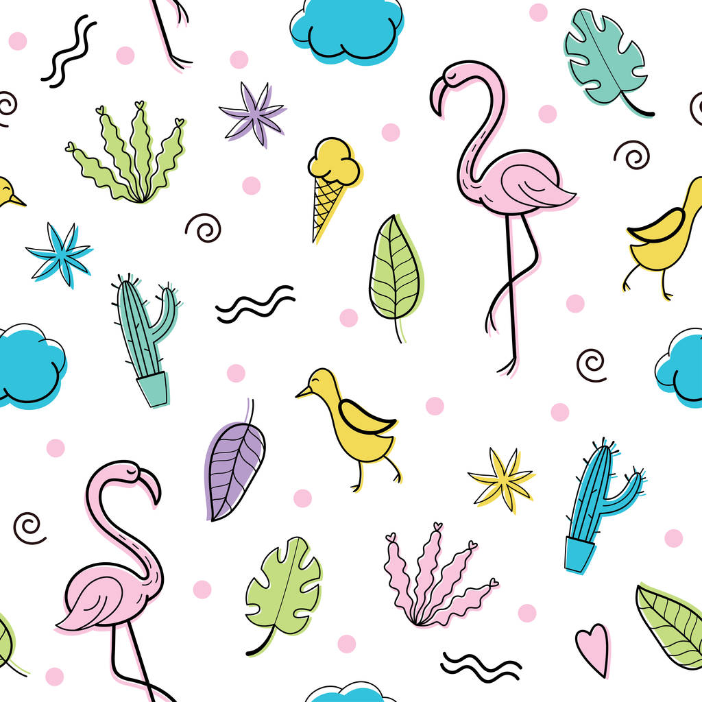 模式与古怪卡通涂鸦  模式与古怪卡通涂鸦