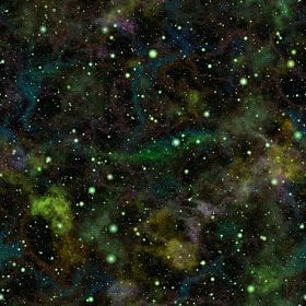 抽象多彩宇宙，星云夜空繁星点点，多色外层空间、 银河纹理背景，无缝图