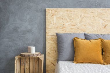 上床 Osb haeadboard